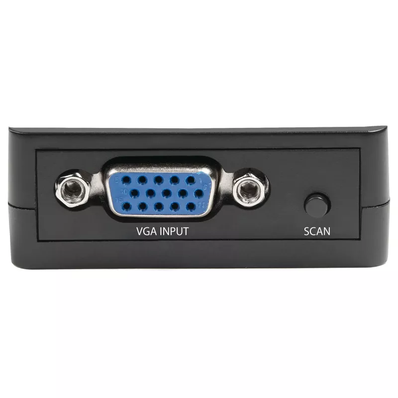 Konverteris VGA į RCA ir S-Video StarTech.com – USB maitinimas, aktyvus vaizdo keitiklis, juodos spalvos, CE, FCC, REACH, 1920 x 1080 pikselių, 640 x 480, 1920 x 1080 pikselių, 60 Hz