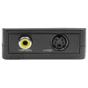 Konverteris VGA į RCA ir S-Video StarTech.com – USB maitinimas, aktyvus vaizdo keitiklis, juodos spalvos, CE, FCC, REACH, 1920 x 1080 pikselių, 640 x 480, 1920 x 1080 pikselių, 60 Hz