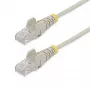 StarTech.com 1 m CAT6 kabelis - plonas - RJ45 kištukai su apsauga nuo užkabinimo - pilkas