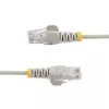 StarTech.com 1 m CAT6 kabelis - plonas - RJ45 kištukai su apsauga nuo užkabinimo - pilkas
