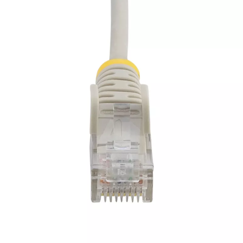 StarTech.com 1 m CAT6 kabelis - plonas - RJ45 kištukai su apsauga nuo užkabinimo - pilkas