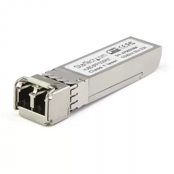 StarTech.com SFP10GLREMST – SFP+ modulis suderinamas su Dell EMC SFP-10G-LR, 10GBASE-LR, 10GbE vienmodis šviesolaidis, LC 10 km, 1310 nm, DDM
