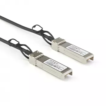 StarTech.com suderinamas su Dell EMC DAC-SFP-10G-2M 2 m 10G SFP+ tiesioginio prijungimo varinis kabelis Twinax - 10GbE SFP+ varinis DAC 10 Gbps mažos galios pasyvus Mini GBIC siųstuvas-imtuvas