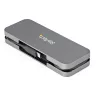 StarTech.com 4 prievadų USB-C šakotuvas - 4x USB-A - USB 3.0 Type-C šakotuvas - USB 3.2 Gen 1 (5 Gbps) - maitinamas iš magistralės nešiojamas USB-C į USB-A adapteris nešiojamam kompiuteriui - 28,5 cm kabelis su kabelio tvarkykle