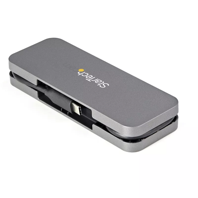 StarTech.com 4 prievadų USB-C šakotuvas - 4x USB-A - USB 3.0 Type-C šakotuvas - USB 3.2 Gen 1 (5 Gbps) - maitinamas iš magistralės nešiojamas USB-C į USB-A adapteris nešiojamam kompiuteriui - 28,5 cm kabelis su kabelio tvarkykle