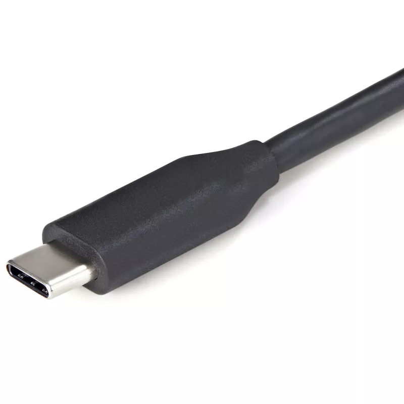 StarTech.com 4 prievadų USB-C šakotuvas - 4x USB-A - USB 3.0 Type-C šakotuvas - USB 3.2 Gen 1 (5 Gbps) - maitinamas iš magistralės nešiojamas USB-C į USB-A adapteris nešiojamam kompiuteriui - 28,5 cm kabelis su kabelio tvarkykle