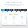StarTech.com 3 prievadų kelių monitorių adapteris – DisplayPort 1.4 į 3x 4K DisplayPort vaizdo skirstytuvas – dvigubas arba trigubas 4K – nešiojamojo / stalinio kompiuterio DisplayPort MST centras keliems monitoriams – tik Windows PC