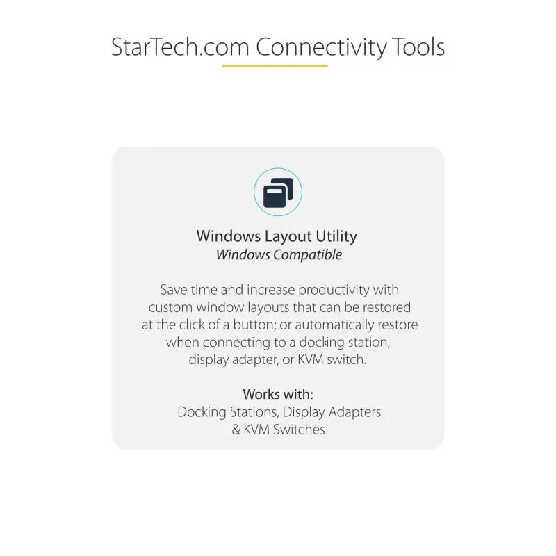 StarTech.com 3 prievadų kelių monitorių adapteris – DisplayPort 1.4 į 3x 4K DisplayPort vaizdo skirstytuvas – dvigubas arba trigubas 4K – nešiojamojo / stalinio kompiuterio DisplayPort MST centras keliems monitoriams – tik Windows PC