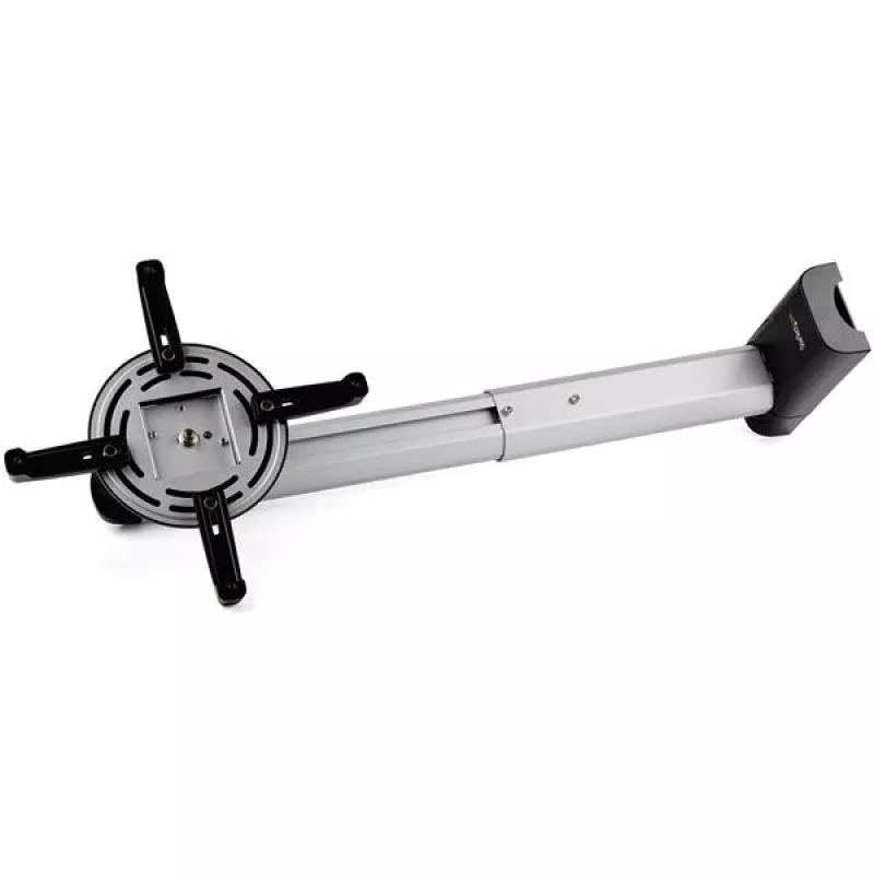 StarTech.com Universalus projektoriaus laikiklis ant sienos – trumpo ir itin trumpo fokusavimo projektoriams iki 15 kg – pakreipimas/pasukimas/rotacija – reguliuojamas atstumas nuo sienos 420–705 mm – TAA