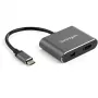StarTech.com USB-C multiport video adapteris - 4K 60Hz USB-C į HDMI 2.0 arba Mini DisplayPort 1.2 monitoriaus adapteris - USB Type-C 2-in-1 ekrano keitiklis HDMI/MDP HBR2 HDR - TB3 suderinamas