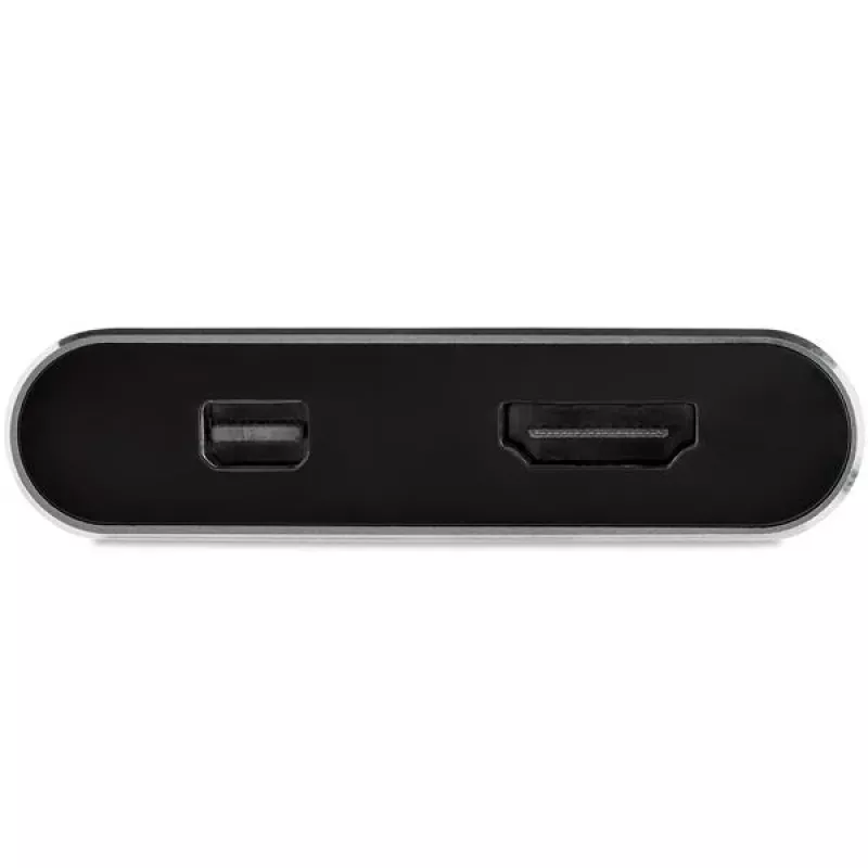 StarTech.com USB-C multiport video adapteris - 4K 60Hz USB-C į HDMI 2.0 arba Mini DisplayPort 1.2 monitoriaus adapteris - USB Type-C 2-in-1 ekrano keitiklis HDMI/MDP HBR2 HDR - TB3 suderinamas