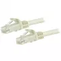 StarTech.com 7,5 m CAT6 Ethernet kabelis - baltas CAT 6 Gigabit Ethernet laidas - 250 MHz 100 W PoE RJ45 UTP tinklo/jungiamasis laidas be užkabinimo, su įtempimo mažinimo elementu, individualiai išbandytas