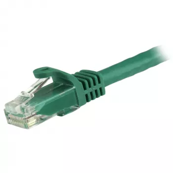 StarTech.com 7,5 m CAT6 Ethernet kabelis - Žalias CAT 6 Gigabit Ethernet laidas - 250 MHz 100 W PoE RJ45 UTP tinklo/jungiamasis laidas su apsauga nuo užkabinimo ir įtempimo mažinimu, individualiai išbandytas