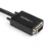StarTech.com 2m VGA į HDMI keitiklio kabelis su USB garso palaikymu ir maitinimu – analoginis į skaitmeninį vaizdo adapterio kabelis, skirtas VGA kompiuteriui prijungti prie HDMI ekrano – 1080p, vyriškas į vyrišką monitoriaus kabelį