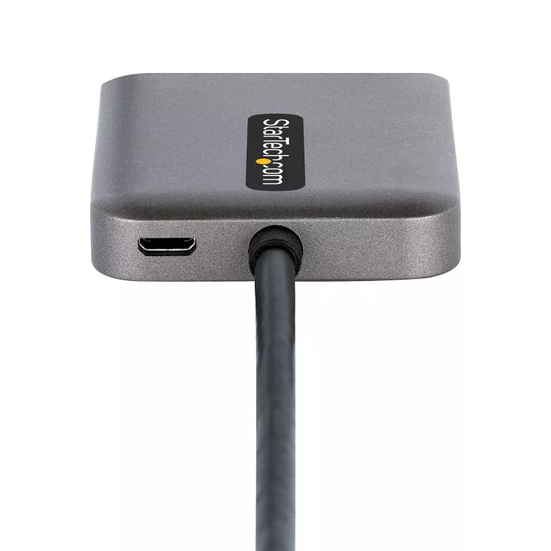 StarTech.com DP į dvigubą HDMI MST HUB - Du HDMI 4K 60Hz - DisplayPort kelių monitorių adapteris su 30cm kabeliu - DP 1.4 Multi Stream Transport Hub, DSC | HBR3 - DP į HDMI skirstytuvas