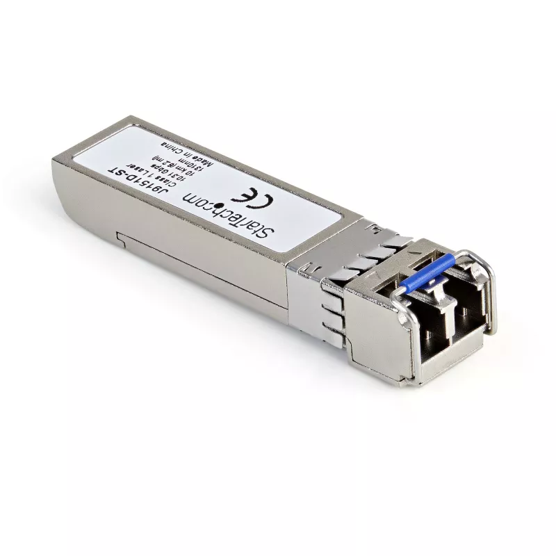 StarTech.com HPE J9151D suderinamas SFP+ modulis - 10GBASE-LR - 10GbE vienmodis šviesolaidinis siųstuvas-imtuvas - 10GE gigabitinis Ethernet SFP+ - LC 10km - 1310nm - DDM HPE 2540, 2920, 2930M