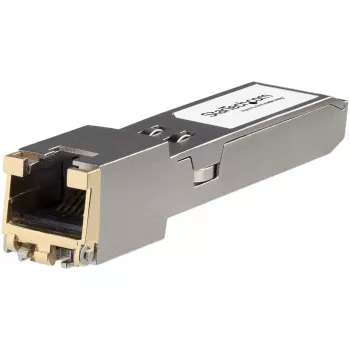 StarTech.com HPE JL563A suderinamas SFP+ modulis - 10GBASE-T - SFP į RJ45 Cat6/Cat5e - 10GE Gigabit Ethernet SFP+ - RJ-45 30 m - HPE 8320, 8325-48Y8