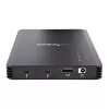 StarTech.com 4 Bay Thunderbolt 3 NVMe korpusas, M.2 NVMe SSD diskams, 1x DisplayPort vaizdo / 2x TB3 išvesties prievadai, 40Gbps, 72W maitinimo blokas, išorinis kietojo disko korpusas