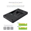 StarTech.com 4 Bay Thunderbolt 3 NVMe korpusas, M.2 NVMe SSD diskams, 1x DisplayPort vaizdo / 2x TB3 išvesties prievadai, 40Gbps, 72W maitinimo blokas, išorinis kietojo disko korpusas
