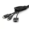 StarTech.com 1,5 m kabelių valdymo spiralinė mova - 25 mm skersmuo