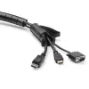 StarTech.com 1,5 m kabelių valdymo spiralinė mova - 25 mm skersmuo