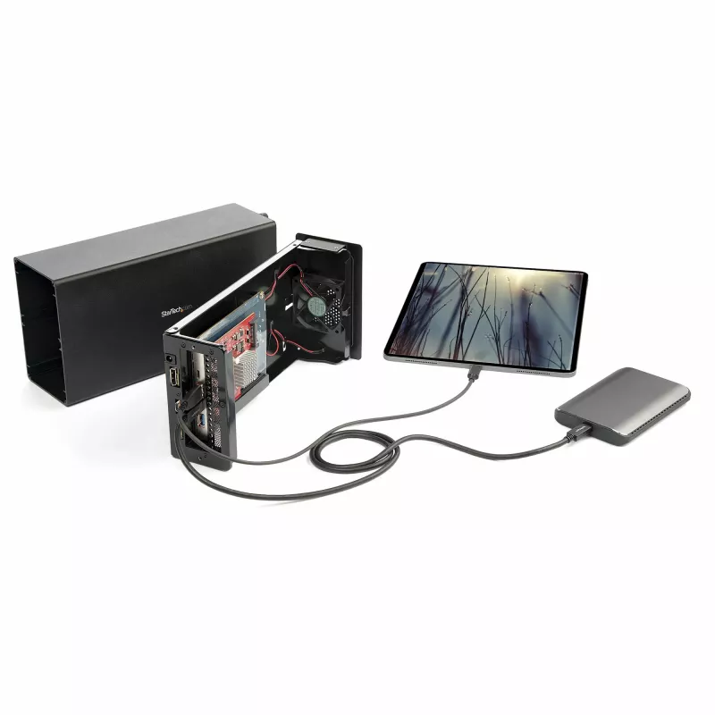 StarTech.com 4 prievadų USB PCIe kortelė - 10Gbps USB PCI Express išplėtimo kortelė su 2 valdikliais - 2x USB-C ir 2x USB-A prievadai (USB 3.2/3.1 Gen 2) - USB/USB-C PCI-e kortelė - Pilnas profilis