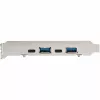 StarTech.com 4 prievadų USB PCIe kortelė - 10Gbps USB PCI Express išplėtimo kortelė su 2 valdikliais - 2x USB-C ir 2x USB-A prievadai (USB 3.2/3.1 Gen 2) - USB/USB-C PCI-e kortelė - Pilnas profilis
