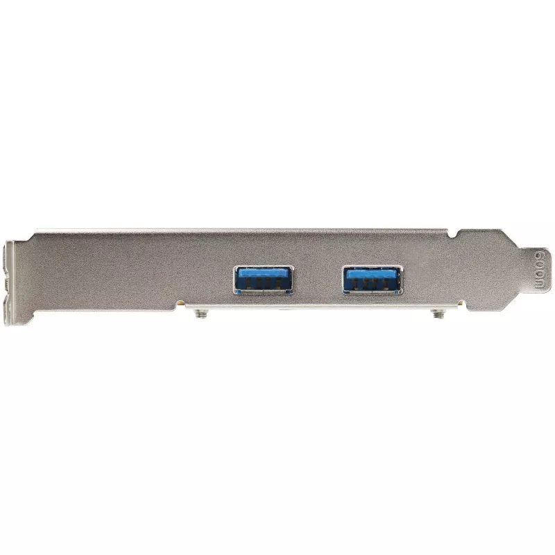 „StarTech.com“ 2 prievadų USB PCIe kortelė su 10 Gbps/prievadas – USB 3.1/3.2 Gen 2 Type-A PCI Express 3.0 x2 pagrindinio valdiklio plėtinio kortelė – pilno/žemo profilio – skirta „Windows“ ir „Linux“