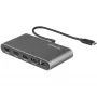 StarTech.com Dviejų monitorių Thunderbolt mini dokas, 4K 60Hz HDMI, tvarkyklių nereikalaujantis centras, Gigabit Ethernet, 1x USB 5Gbps ir 1x USB 2.0, 28 cm kabelis