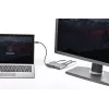 StarTech.com Dviejų monitorių Thunderbolt mini dokas, 4K 60Hz HDMI, tvarkyklių nereikalaujantis centras, Gigabit Ethernet, 1x USB 5Gbps ir 1x USB 2.0, 28 cm kabelis
