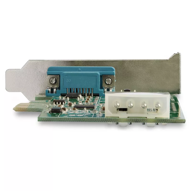 StarTech.com 4 prievadų PCI Express RS232 nuosekliosios sąsajos adapterio kortelė - PCIe RS232 nuosekliojo valdiklio kortelė - PCIe į DB9 nuosekliąją sąsają - 16950 UART - plėtimosi kortelė - Windows/Linux
