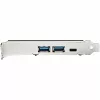 „StarTech.com“ 5 prievadų USB PCIe kortelė – 10Gbps USB 3.1 Gen 2 PCIe kortelė su 1x USB-C ir 2x USB-A – 1x 2 prievadų IDC (vidinis 5Gbps USB lizdų plėtinys) – USB-C PCI Express valdiklio kortelė