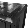 StarTech.com 4-Post 32U Server Rack Cabinet, užrakinama 19 colių duomenų spinta kompiuteriams, AV/IT įrangai, biuro / namų tinklo stovas su ratukais ir reguliuojamais montavimo bėgeliais