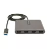 StarTech.com USB 3.0 į 4x HDMI adapteris, USB į 4 monitorių keitiklis, skirta Windows (nepalaiko macOS/ChromeOS/Linux) - TAA