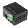 Pramoninis šviesolaidžio į Ethernet medijos keitiklis StarTech.com – 100Mbps SFP į RJ45/Cat6 – vienmodis/daugiamodis – 12-56V DC – IP30 – -40 iki +75°C