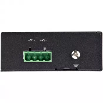 StarTech.com Pramoninis Gigabit PoE Skirstytuvas - 90W didelės galios PoE+++ skirstytuvas - 12-48V DC skirstytuvas 802.3bt - LAN/RJ45 Ultra PoE į DC adapterį - -40°C iki +75°C