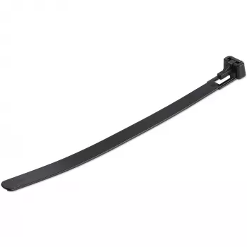 StarTech.com daugkartiniai kabelių raiščiai 6 colių (15 cm) - 1/4 colio (7 mm) pločio, 1-3/8 colio (35 mm) ryšulio skersmuo, 50 svarų (22 kg) tempiamasis stiprumas, atlaisvinami nailoniniai raiščiai, vidaus/lauko, 94V-2/UL sertifikuota, 100 vnt. pakuotė -