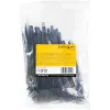 StarTech.com daugkartiniai kabelių raiščiai 6 colių (15 cm) - 1/4 colio (7 mm) pločio, 1-3/8 colio (35 mm) ryšulio skersmuo, 50 svarų (22 kg) tempiamasis stiprumas, atlaisvinami nailoniniai raiščiai, vidaus/lauko, 94V-2/UL sertifikuota, 100 vnt. pakuotė -