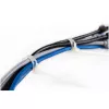 StarTech.com 5 colių (12 cm) daugkartiniai kabelių raiščiai - 7 mm pločio, 30 mm ryšulio skersmuo, 22 kg tempimo stipris, atlaisvinami nailoniniai raiščiai, vidaus/lauko, 94V-2/UL sertifikuoti, 100 vnt. pakuotė - balti