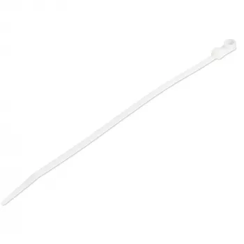 Kabelių raiščiai su tvirtinimo anga, StarTech.com, 20 cm, 100 vnt., balti