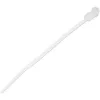 StarTech.com 4 colių (10 cm) kabelių raiščiai su tvirtinimo anga - 1/16 colio (2 mm) pločio, 7/8 colio (24 mm) ryšulio skersmuo, 18 svarų (8 kg) tempimo stipris, nailonas 66, savaime užsifiksuojantys raiščiai su varžto anga, UL sertifikuota, 100 vnt. paku