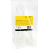 StarTech.com 15 cm kabelių raiščiai su tvirtinimo anga - 3 mm pločio, 40 mm ryšulio diametras, 18 kg tempimo stipris, Nylon 66 savaime užsifiksuojantys raiščiai su varžto anga, UL sertifikuoti, 100 vnt.