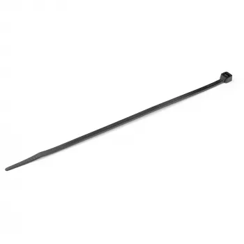 StarTech.com 8 colių (20 cm) kabelių raiščiai - 4 mm pločio, 55 mm ryšulio skersmuo, 22 kg tempimo stipris, nailoniniai savaime užsifiksuojantys užtrauktukai su lenktu galu - 94V-2 / UL sertifikuoti, 1000 vnt. pakuotė, juodi