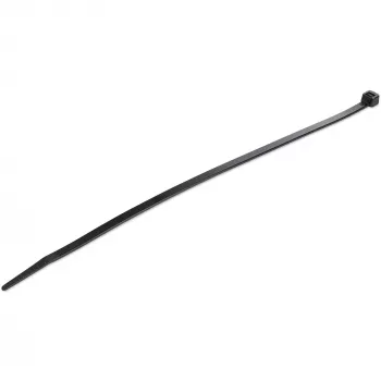 StarTech.com 10 inch (25 cm) kabelių raiščiai - 1/8 inch (4 mm) pločio, 2-5/8 inch (68 mm) ryšulio skersmuo, 50 lb (22 kg) tempimo stiprumas, nailoniniai savaime užsifiksuojantys užtraukiamieji raiščiai su lenktu antgaliu - 94V-2 / UL sertifikuoti, 100 vnt. pakuotė -