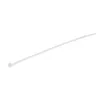 100 vnt. 15 cm (6 colių) kabelių raiščiai StarTech.com – 3,6 mm pločio, 39 mm ryšulio diametras, 18 kg tempimo stipris, nailoniniai užtraukiami raiščiai su lenktu galu, UL sertifikuoti, balti – TAA