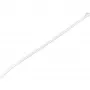 StarTech.com 10 col. (25 cm) kabelių raiščiai – 1/8 col. (4 mm) plotis, 2-5/8 col. (68 mm) ryšulio skersmuo, 50 svarų (22 kg) tempimo stipris, nailoniniai savaime užsifiksuojantys raiščiai su lenktu galu, 94V-2/UL sertifikuoti, 1000 vnt. pakuotė – balti