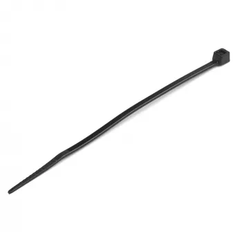 StarTech.com 4 colių (10 cm) kabelių raiščiai - 1/16 colio (2 mm) pločio, 7/8 colio (22 mm) ryšulio skersmuo, 18 svarų (8 kg) tempimo stiprumas, nailoniniai savaime užsifiksuojantys raiščiai su lenktu galu - 94V-2/UL sertifikuoti, 100 vnt. pakuotė, juodi