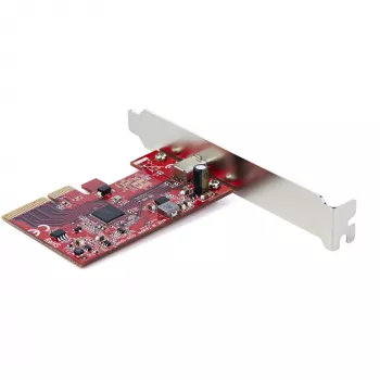 StarTech.com 1-Port USB 3.2 Gen 2x2 PCIe kortelė, USB-C 20Gbps SuperSpeed PCI Express 3.0 x4 valdiklis, USB Type-C adapterio kortelė, tik duomenys, Windows/macOS/Linux, TAA