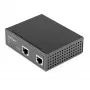 StarTech.com Pramoninis Gigabit Ethernet PoE įpurškiklis - 30W 802.3at PoE+ Midspan 48V-56V DC DIN bėgelis, maitinimas per Ethernet, -40°C iki +75°C kameroms, jutikliams, WiFi prieigos taškams