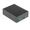 StarTech.com Pramoninis Gigabit Ethernet PoE įpurškiklis - 30W 802.3at PoE+ Midspan 48V-56V DC DIN bėgelis, maitinimas per Ethernet, -40°C iki +75°C kameroms, jutikliams, WiFi prieigos taškams